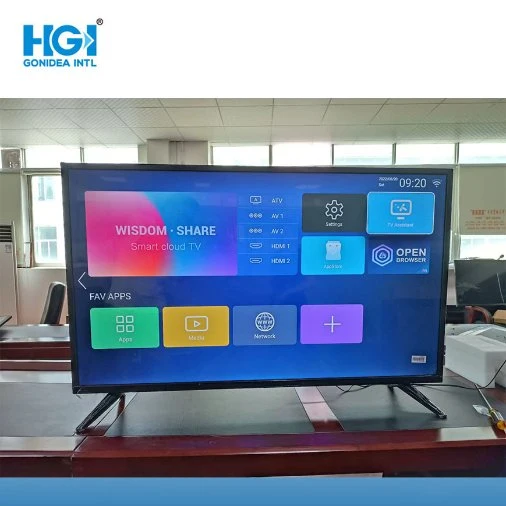 Venda por atacado de televisão LCD LED UHD de 65 polegadas 4K Smart Hgt