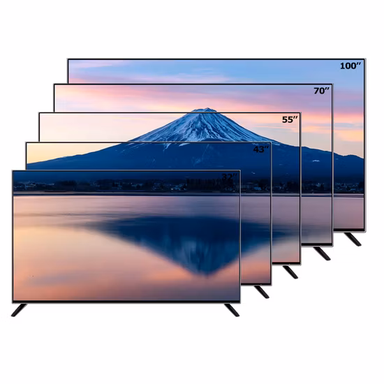 Personalizada de fábrica TV Android de 32 polegadas 4K Home LED UHD LCD Smart TV