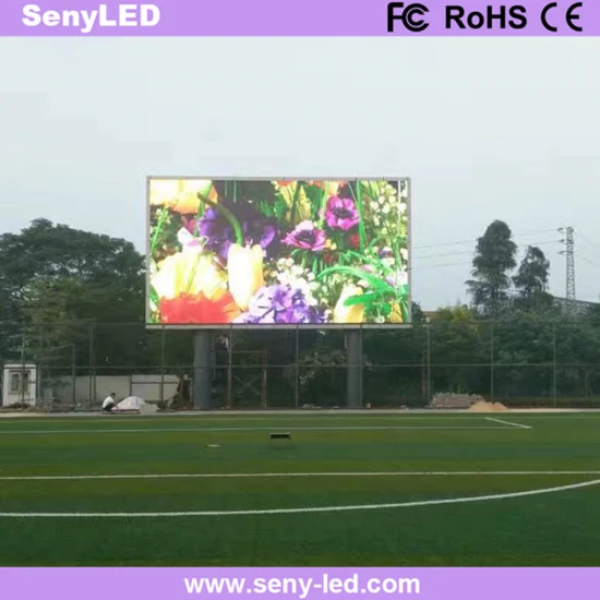 Painel de tela de vídeo digital à prova d'água para exterior P5/P6/P8/P10 Placa de TV eletrônica gigante LED Exibição de publicidade comercial