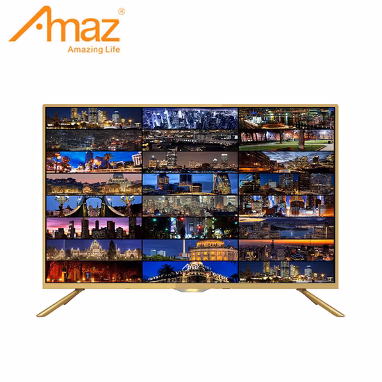Tela plana uhd 4k televisão digital 65 75 85 Polegada tamanho grande bluetooth smart tv web os led lcd android tv on-line